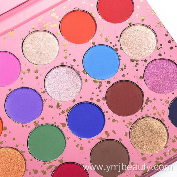 Pink Eyeshadow Palette No Logo 24 Colors Eyeshadow